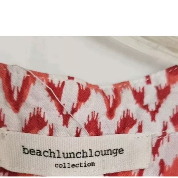 Beach Lunch Lounge Sleeveless Dress Top Multi Color Size Small - Picture 3 of 4